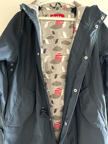 Derbe damen regenparka blau - derbe,