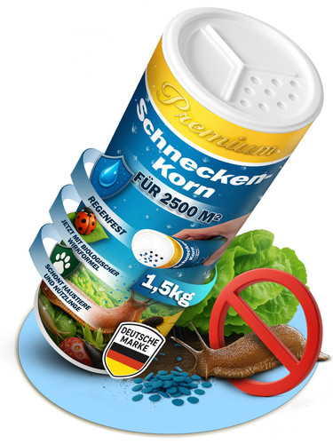 Schneckenkorn blau 5kg - schneckenkorn,