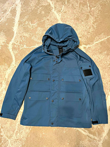 Replay herren regenjacke blau - regenjacke,