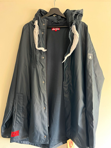 Derbe regenjacke dunkelblau - regenjacke, xl